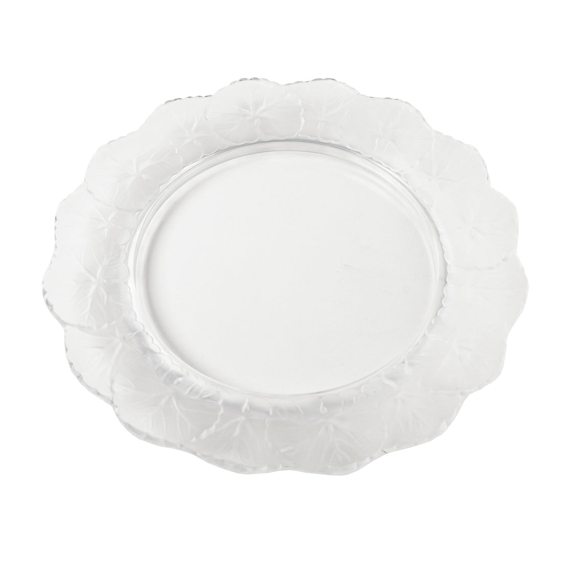 LALIQUE Honfleur Salad Plate