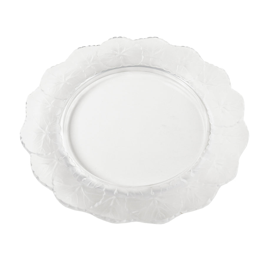 LALIQUE Honfleur Salad Plate