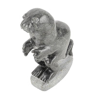 Kanayook Soapstone Carving - Standing Otter