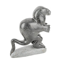 Kanayook Soapstone Carving - Standing Otter