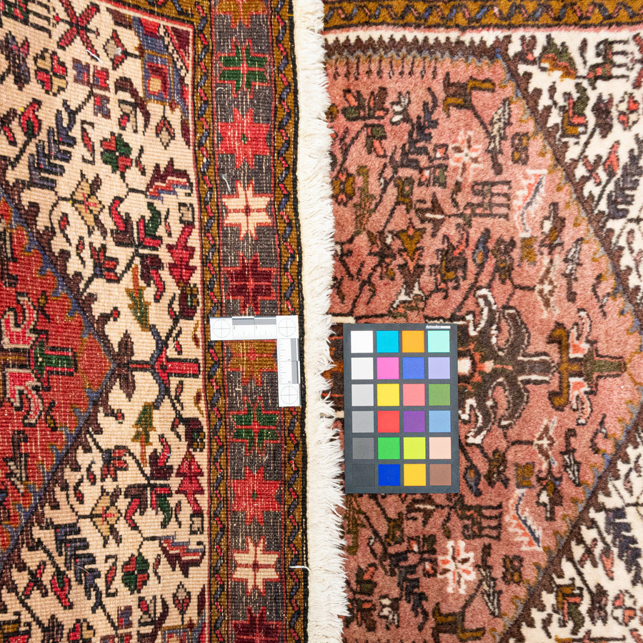 JORDANS Hand Knotted Wool Persian Style            Rug 61"x42"