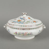 WEDGWOOD Kutani Crane Covered Serving Bowl