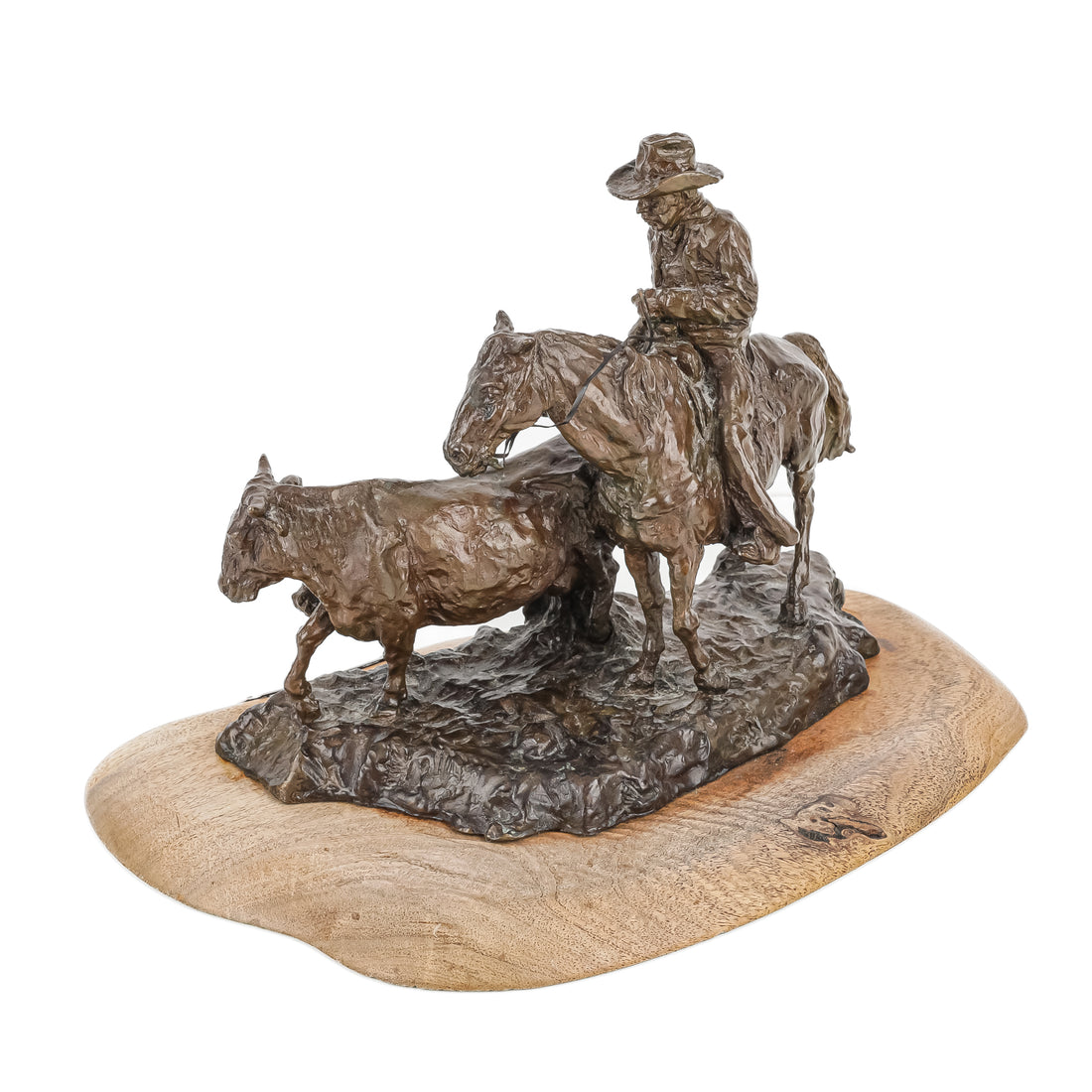 Dan Bates (American 1951) "Back To The Herd"