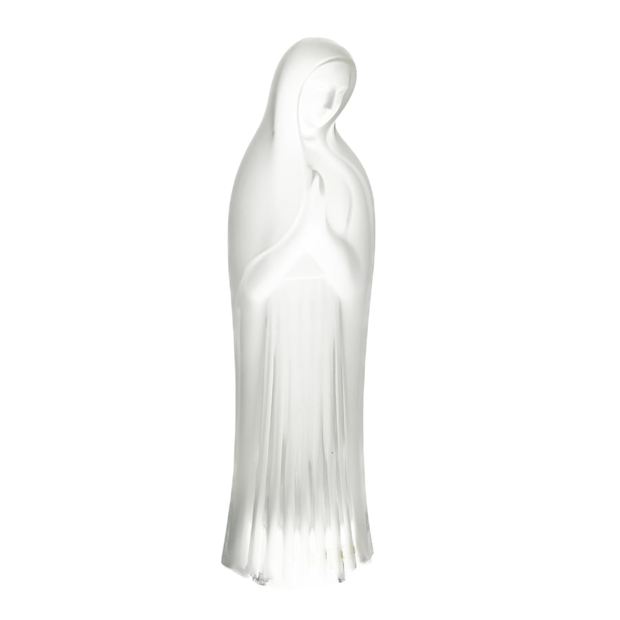 LALIQUE Figurine Virgin Mary With Hands Together