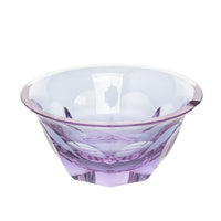 MOSER Alexandrite Crystal Notched Bowl