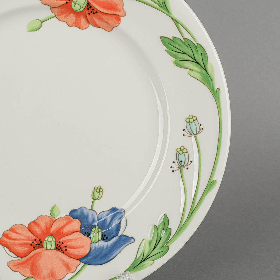 VILLEROY & BOCH Amapola Salad/Dessert Plates Set Of 5