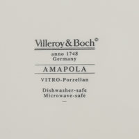 VILLEROY & BOCH Amapola Salad/Dessert Plates Set Of 5