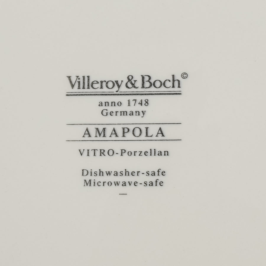 VILLEROY & BOCH Amapola Salad/Dessert Plates Set Of 5