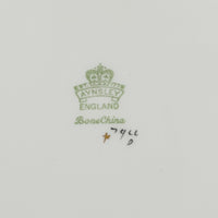 AYNSLEY JA Bailey Cabbage Rose Cabinet Plate