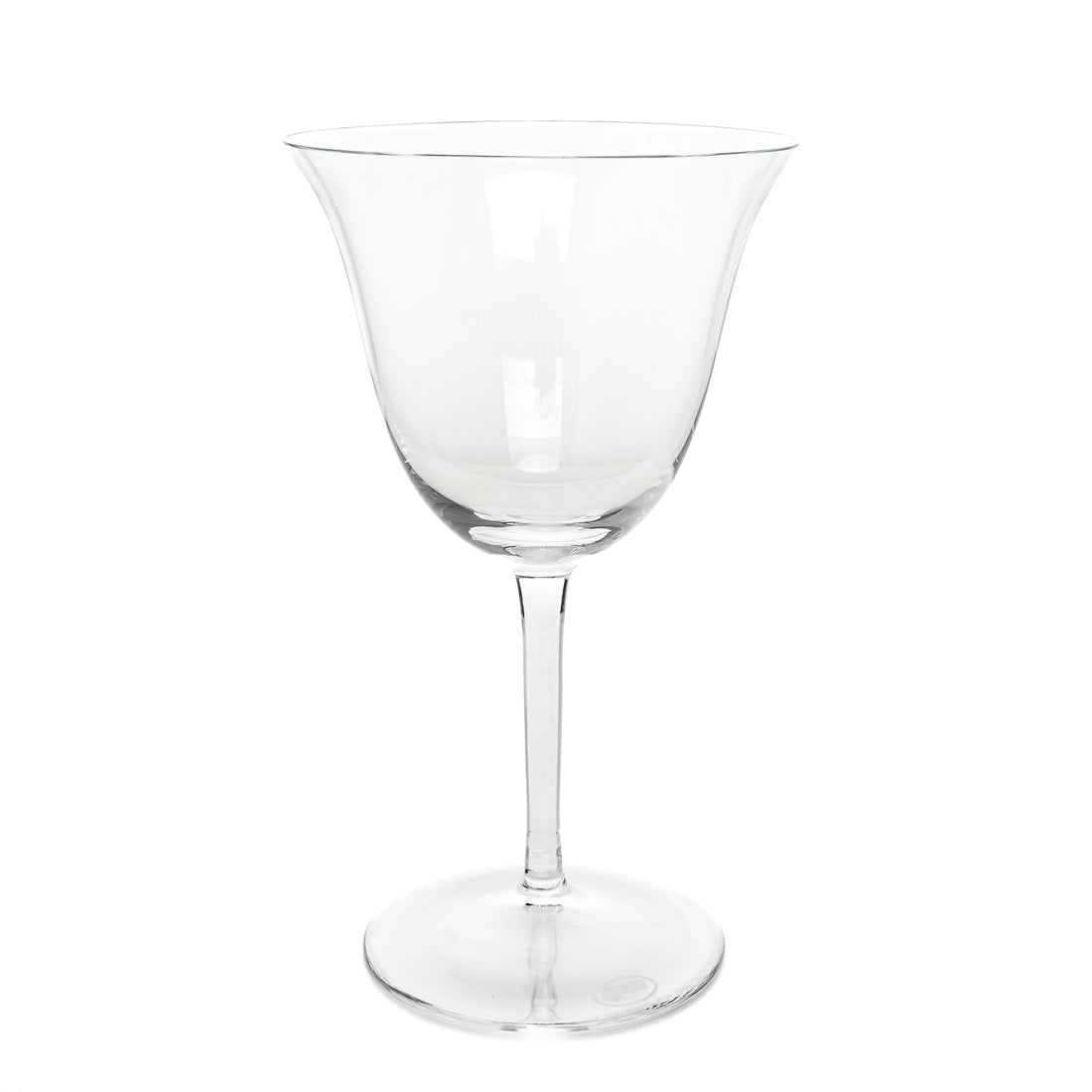 MOSER Crystal Goblet  Bell-Shape Smooth Stem