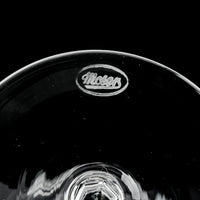 MOSER Crystal Goblet - Dimpomate Pattern Style