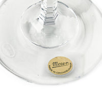 MOSER Old Fashioned V-Shape Crystal Goblet