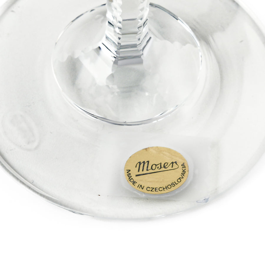 MOSER Old Fashioned V-Shape Crystal Goblet