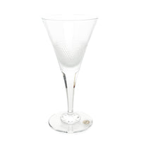 MOSER Old Fashioned V-Shape Crystal Goblet