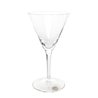 MOSER Crystal Goblet  V-Shape Beveled Stem