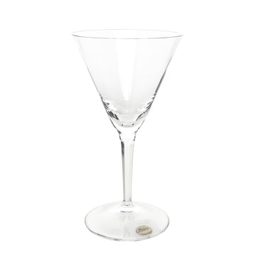 MOSER Crystal Goblet  V-Shape Beveled Stem