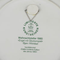 ROSENTHAL Bjorn Wiinblad Angel Wall Plate