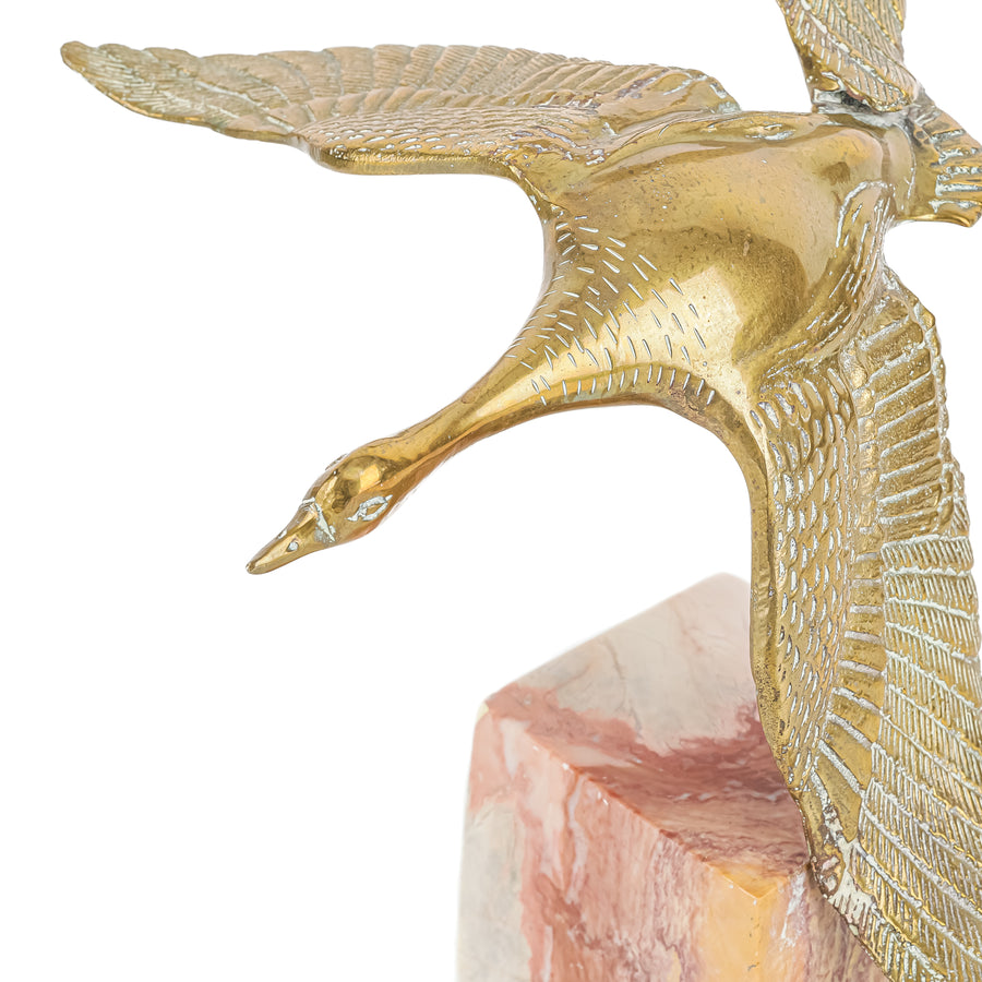 Hattakitkosol Somchai (Thai 1934-2000) Two Flying Geese