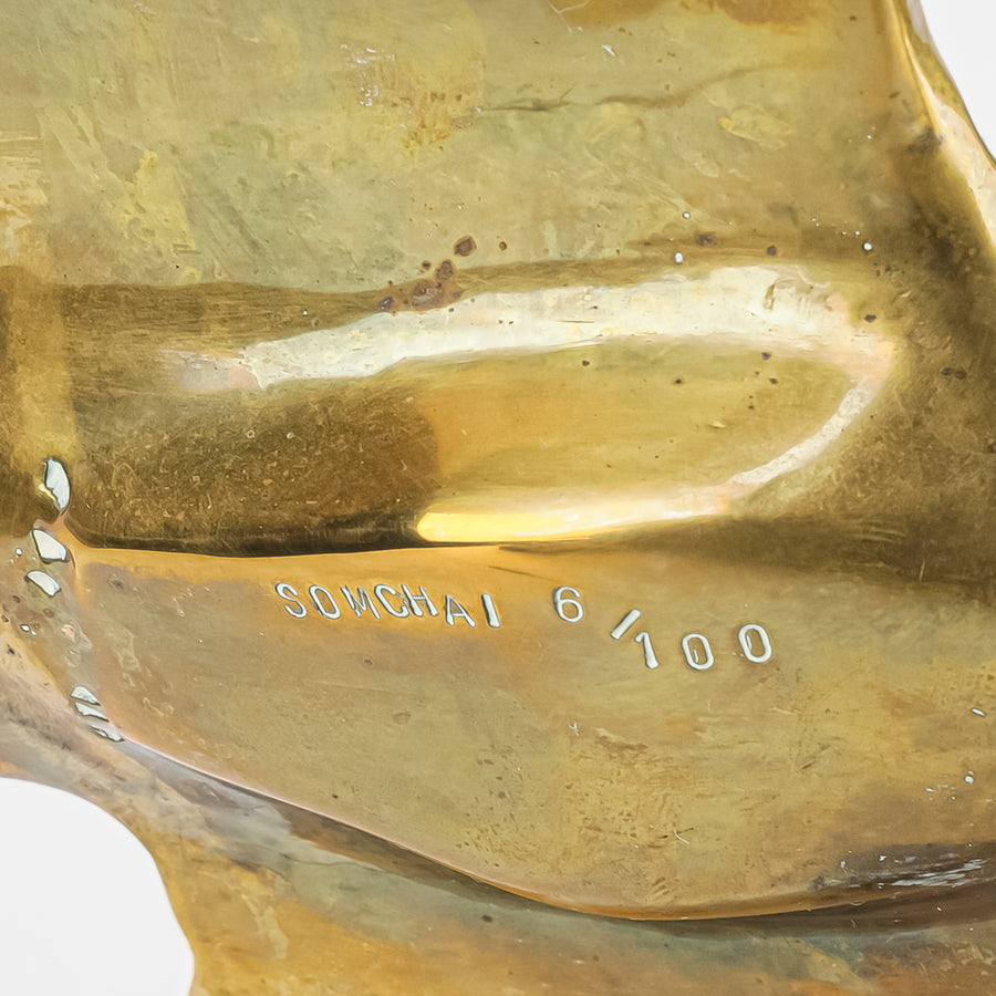 Hattakitkosol Somchai (Thai 1934-2000) Two Flying Geese