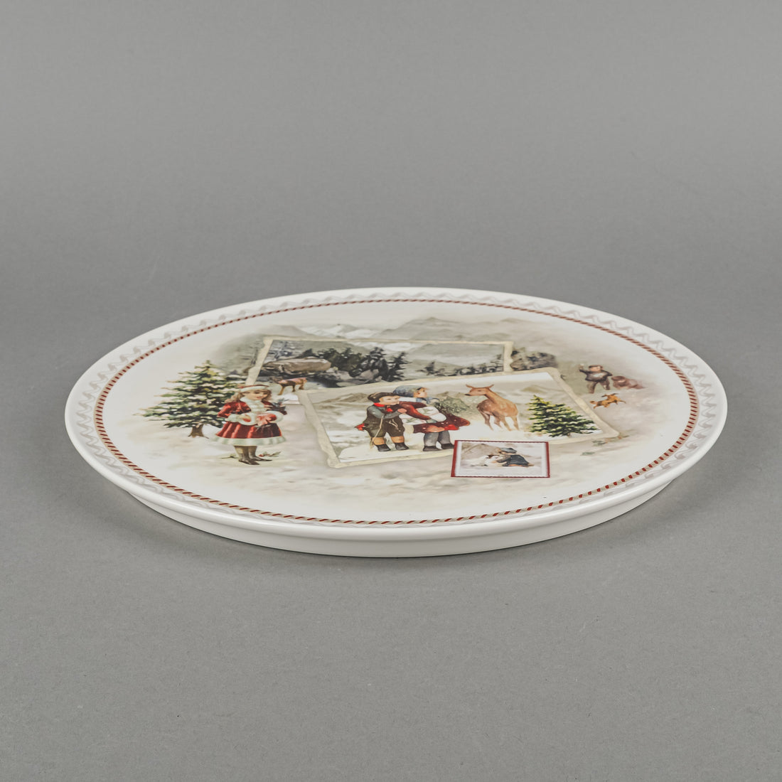 VILLEROY & BOCH Winter Souvenir Cake Plate