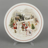 VILLEROY & BOCH Winter Souvenir Cake Plate