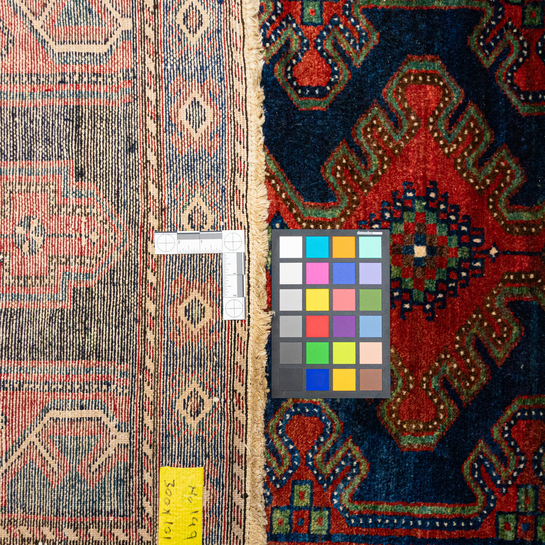 Hand Knotted Wool Hamadan Persian Runner