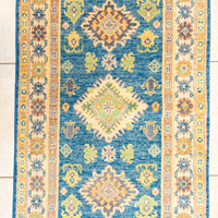 Hand Knotted Wool Chobi Style Runner