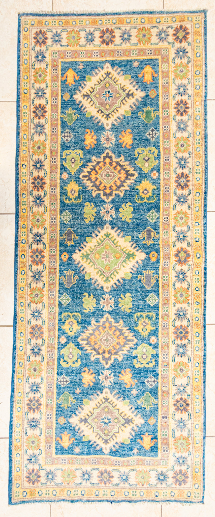 Hand Knotted Wool Chobi Style Runner