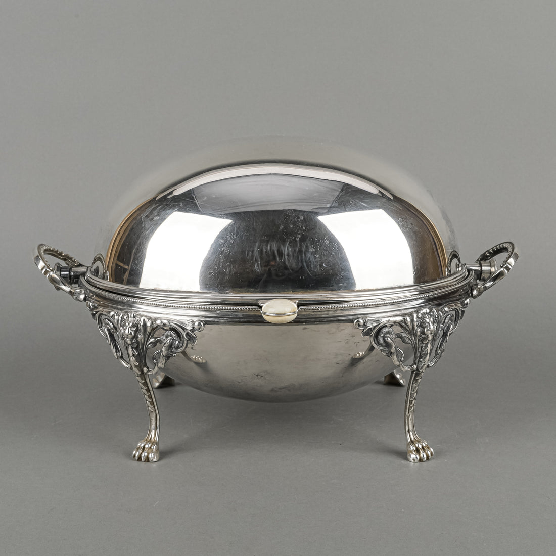 ELKINGTON & CO Silverplate Domed Server 3 Pieces