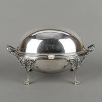 ELKINGTON & CO Silverplate Domed Server 3 Pieces