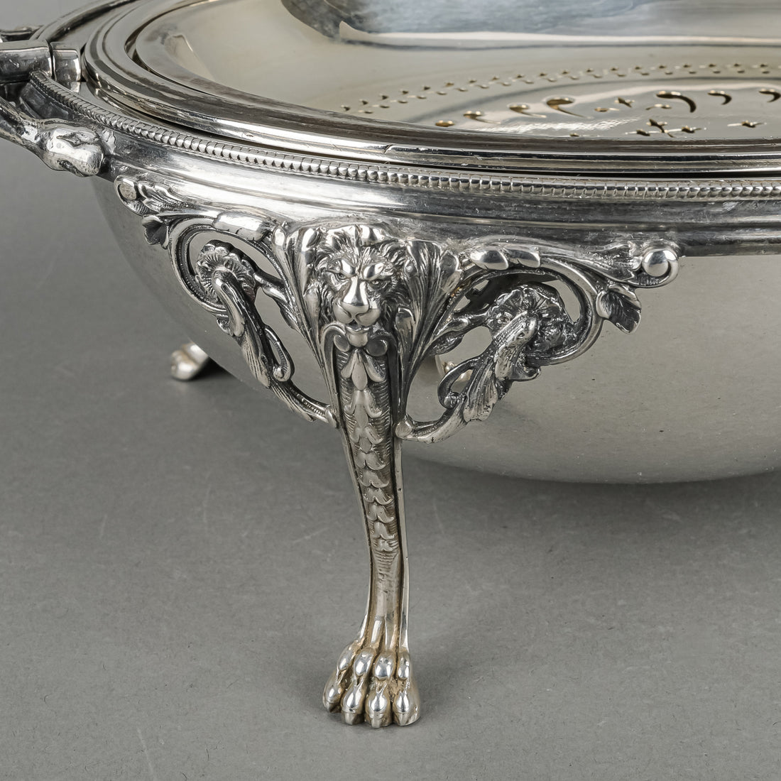 ELKINGTON & CO Silverplate Domed Server 3 Pieces