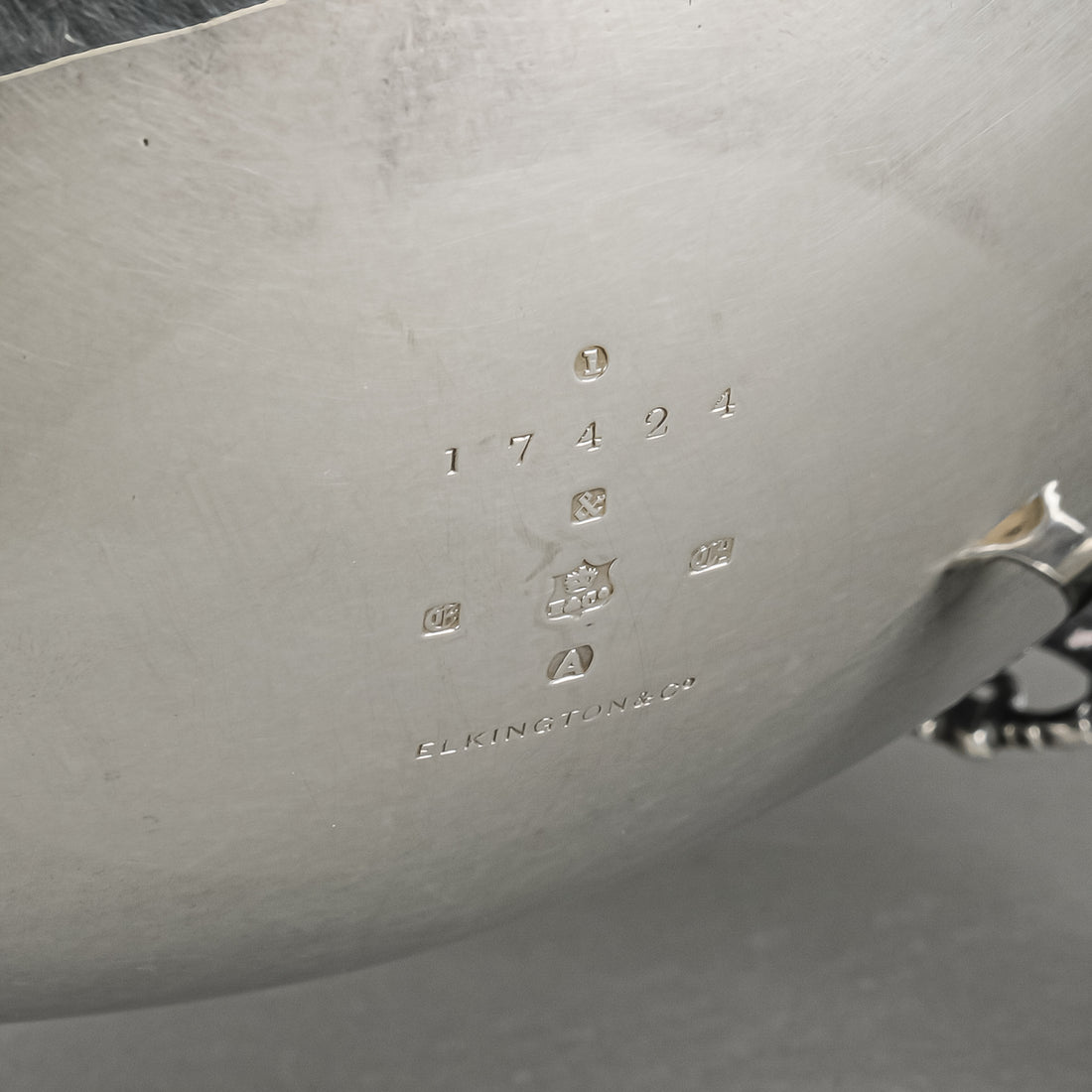 ELKINGTON & CO Silverplate Domed Server 3 Pieces