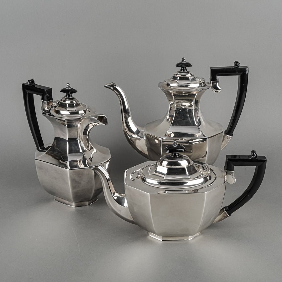 J.B.CHATTTERLEY & SONS Silverplate Tea And Coffee Service 5 Pieces