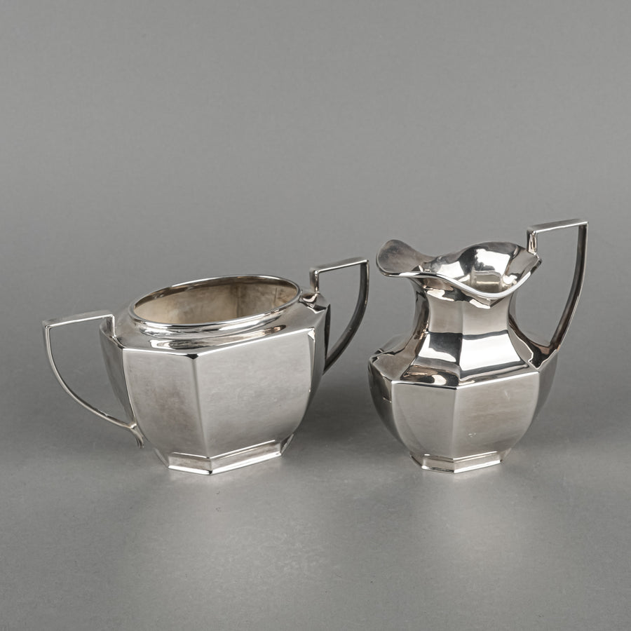 J.B.CHATTTERLEY & SONS Silverplate Tea And Coffee Service 5 Pieces