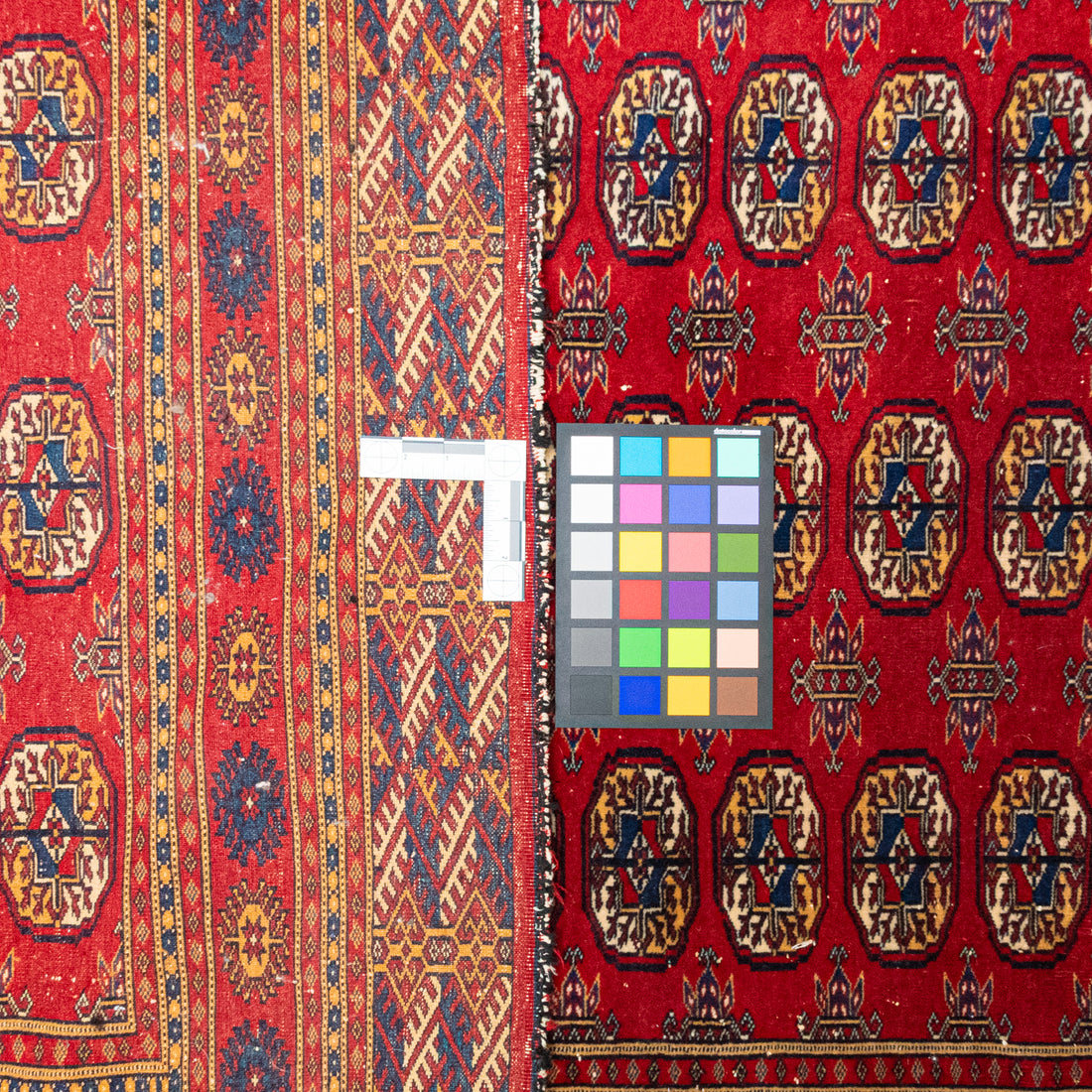 Hand Knotted Wool Superfine Bokhara Style Rug