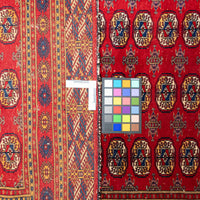 Hand Knotted Wool Superfine Bokhara Style Rug