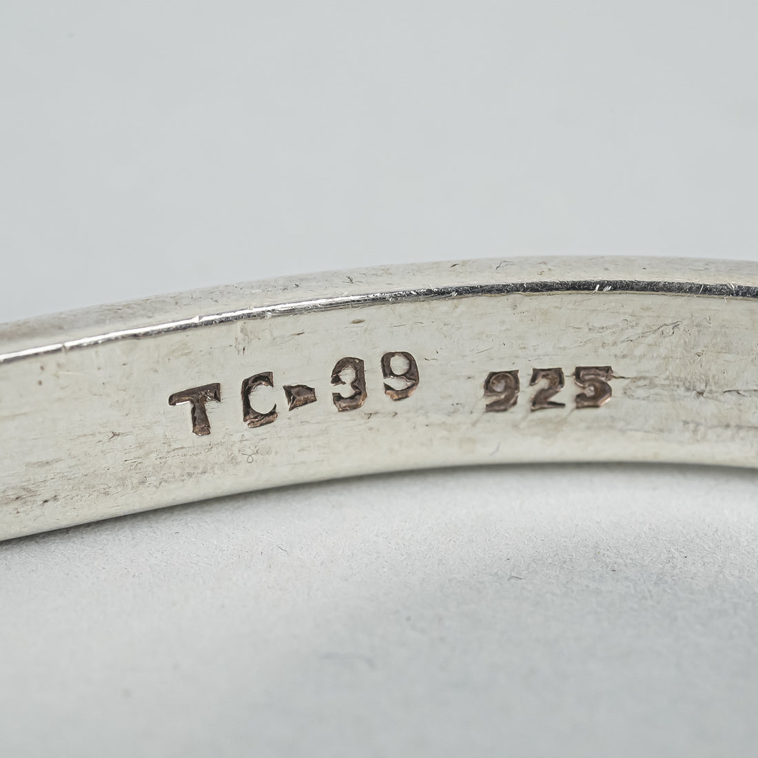 Sterling Silver And Brass Belt-Style Hinged Bangle