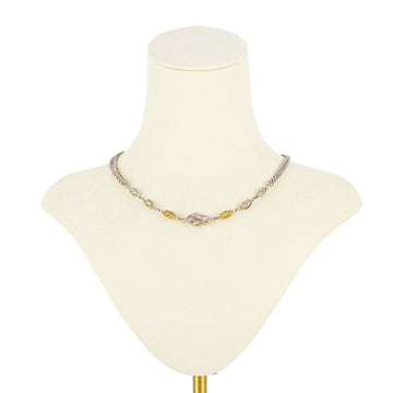 SLANE & SLANE Sterling Two Tone Double Strand Toggle Necklace