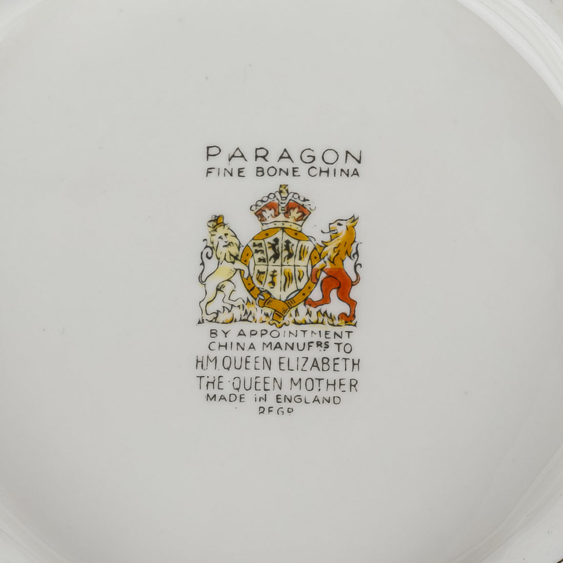 PARAGON Hand Painted Fruit Cake Stand