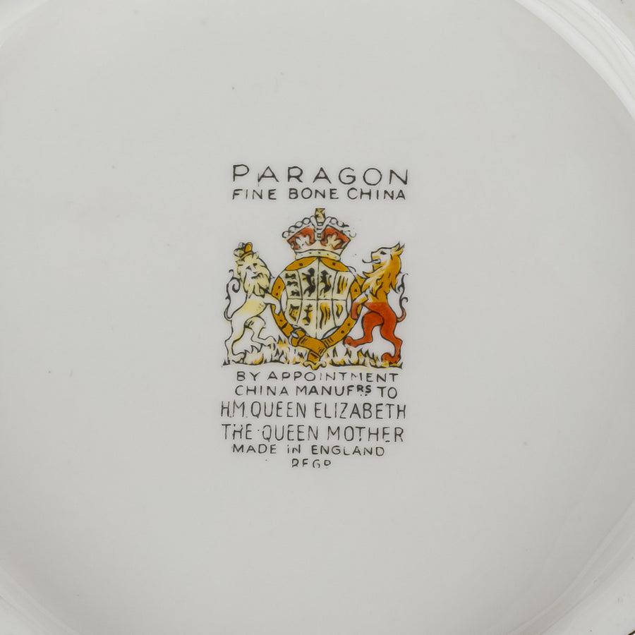 PARAGON Hand Painted Fruit Cake Stand