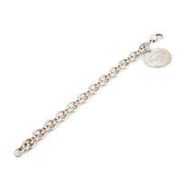 TIFFANY & CO Sterling Silver Return to Tiffany Round Tag Bracelet