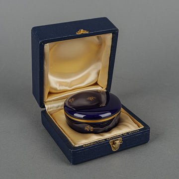 SEVRES Round Covered Trinket Box