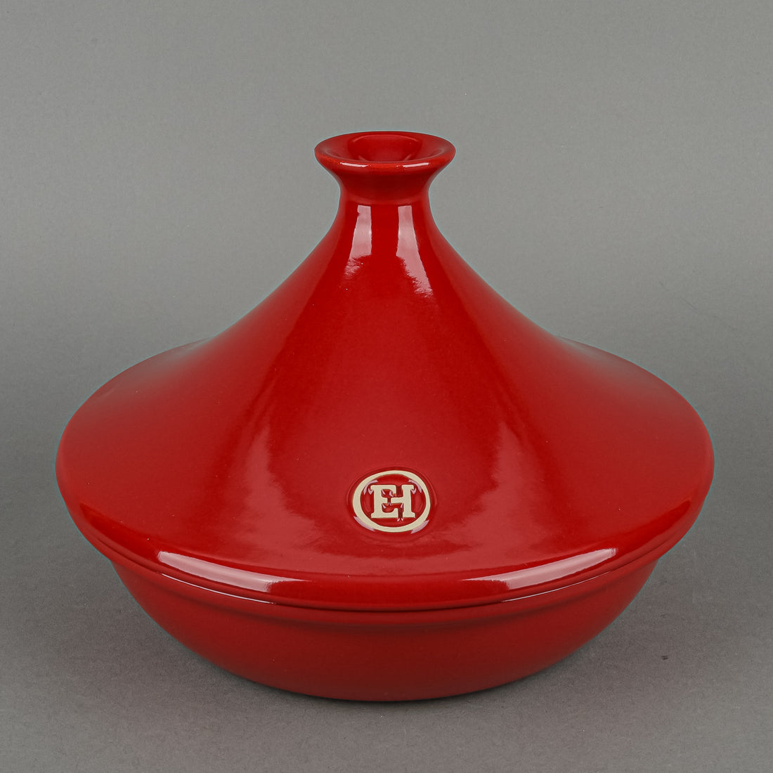 EMILE HENRY Stoneware Tagine Red 2 Pieces