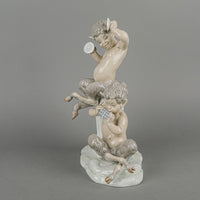 LLADRO Figural Grouping - Satyrs 1008