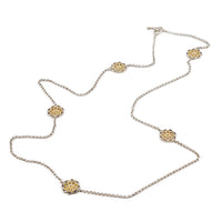 SLANE & SLANE Sterling Two Tone Toggle Necklace