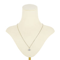 EFFY Sterling Silver White Stone Evil Eye Pendant Necklace