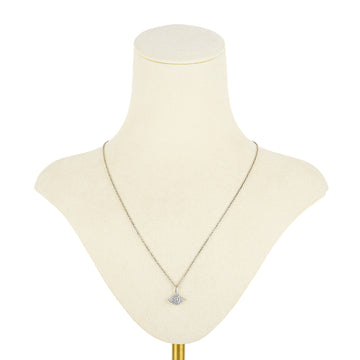 EFFY Sterling Silver White Stone Evil Eye Pendant Necklace