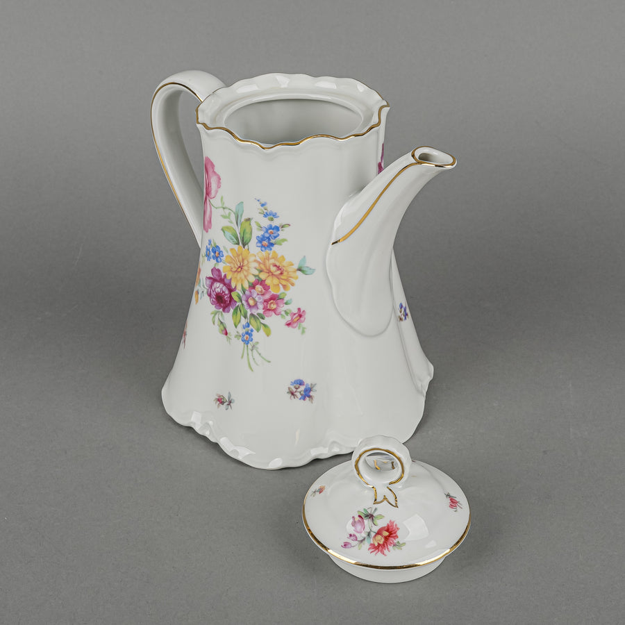 HUTSCHENREUTHER Floral Coffee Service 5 Pieces