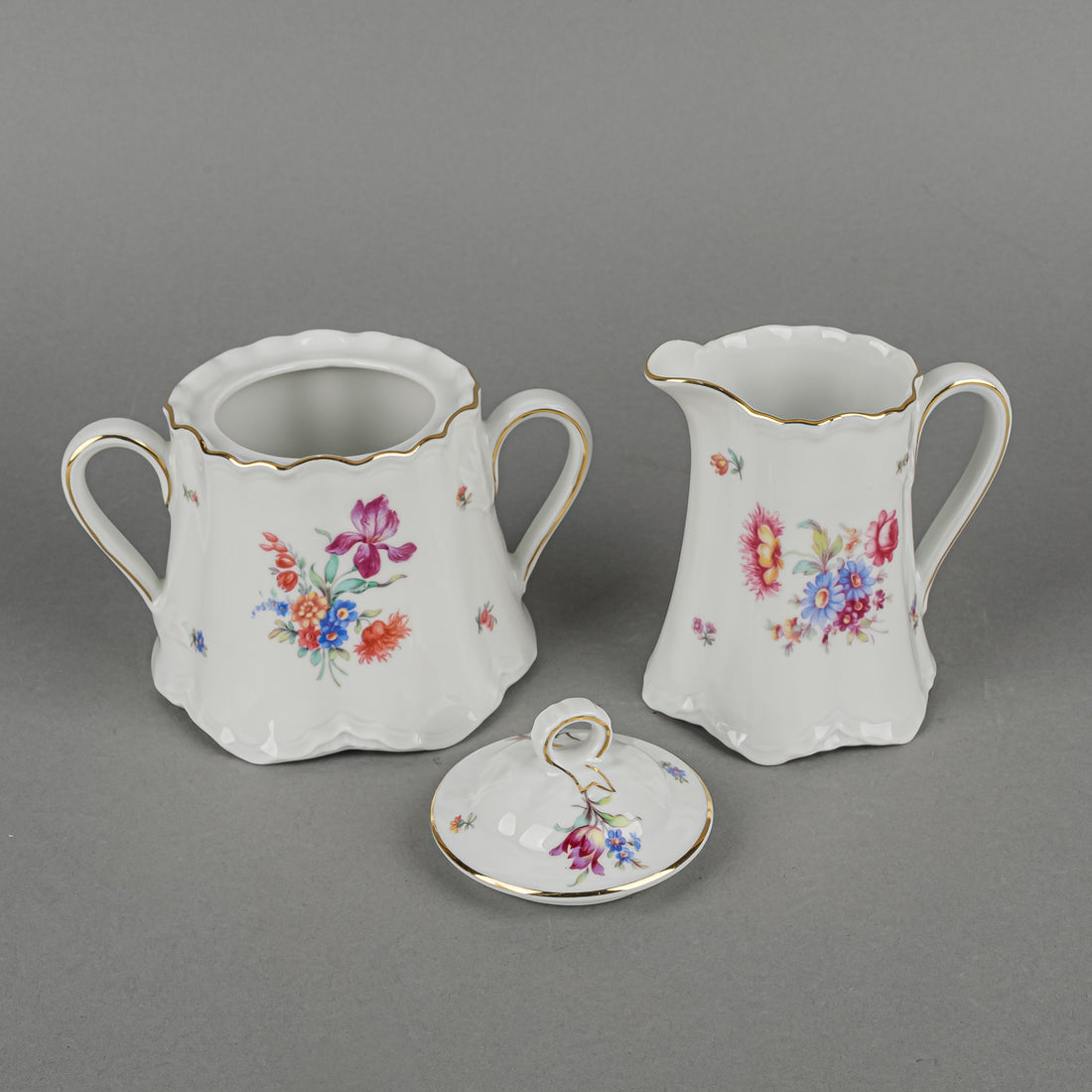 HUTSCHENREUTHER Floral Coffee Service 5 Pieces