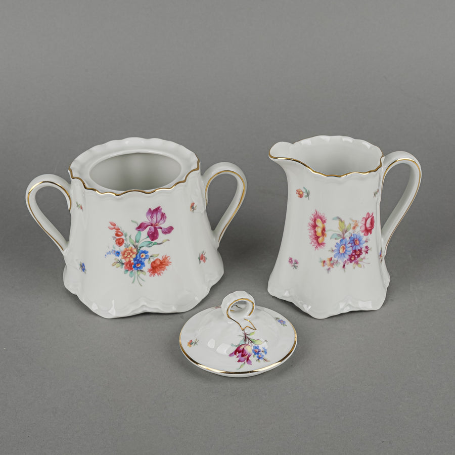 HUTSCHENREUTHER Floral Coffee Service 5 Pieces